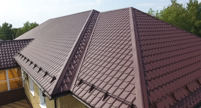 Metal roof