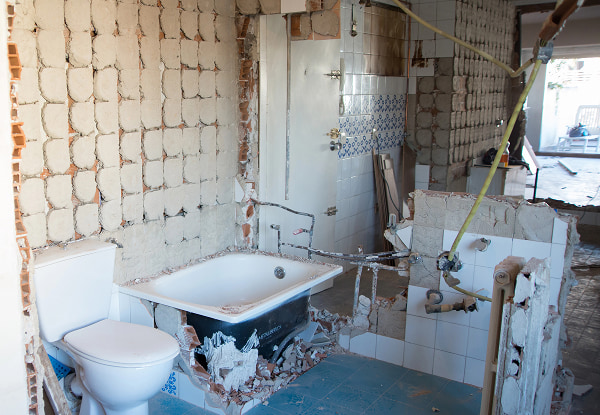 Bathroom before remodel